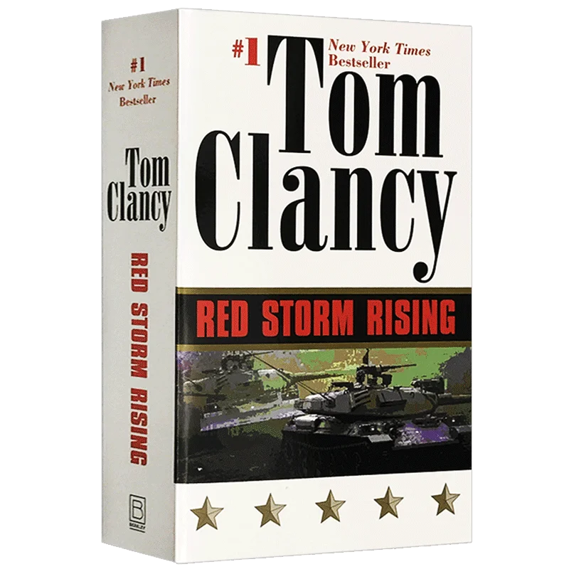 

Red Storm Rising Tom Clancy, Самые продаваемые книги на английском языке, военные романы 9780425101070