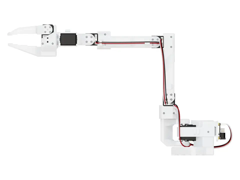 Waveshare SO-ARM100/101 Open-Source 6-Axis Robotic Arm, Hugging Face LeRobot, Photosensitive Resin 3D-printed Parts image 3
