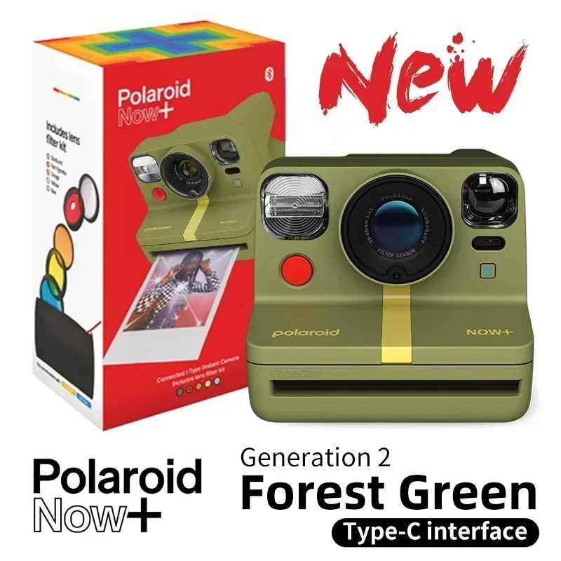 フィルム付き POLAROID NOW+ Gen2 (ポラロイド カメラ)（ポラロイド 