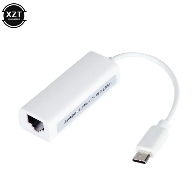 USB Ethernet-адаптер, 100 Мбит/с, Rj45, Тип c 5