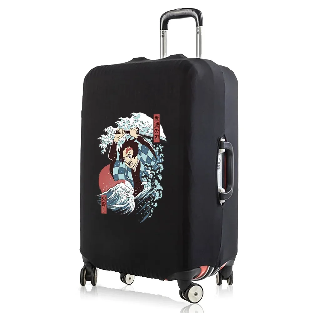 Luggage Protective Cover 18-28 Inch Travel Accessories Elastic Wave Series Trolley Case Suitcase Protector Cover