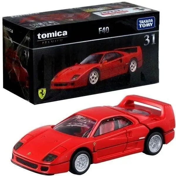 TAKARA TOMY TOMICA 1:64 diecast alloy static simulation model TP31 F40, children's collection display toy, children's gift 2
