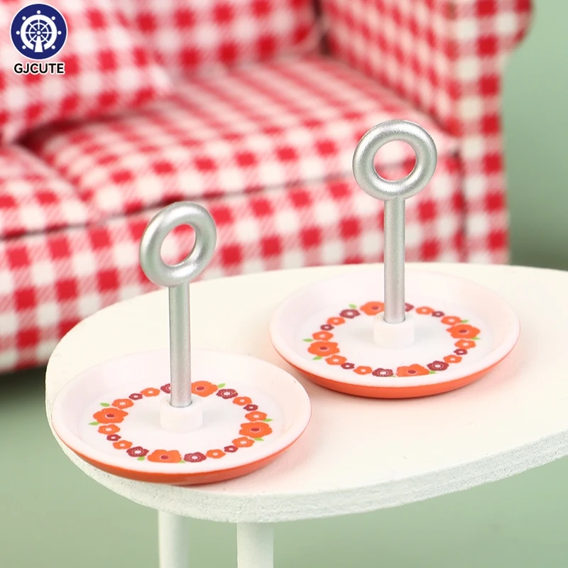

1 шт. 1:12 миниатюрная подставка для кукольного домика с десертом, поднос для торта, лоток для фруктов, кухонная модель, декоративная игрушка, аксессуары для кукольного домика