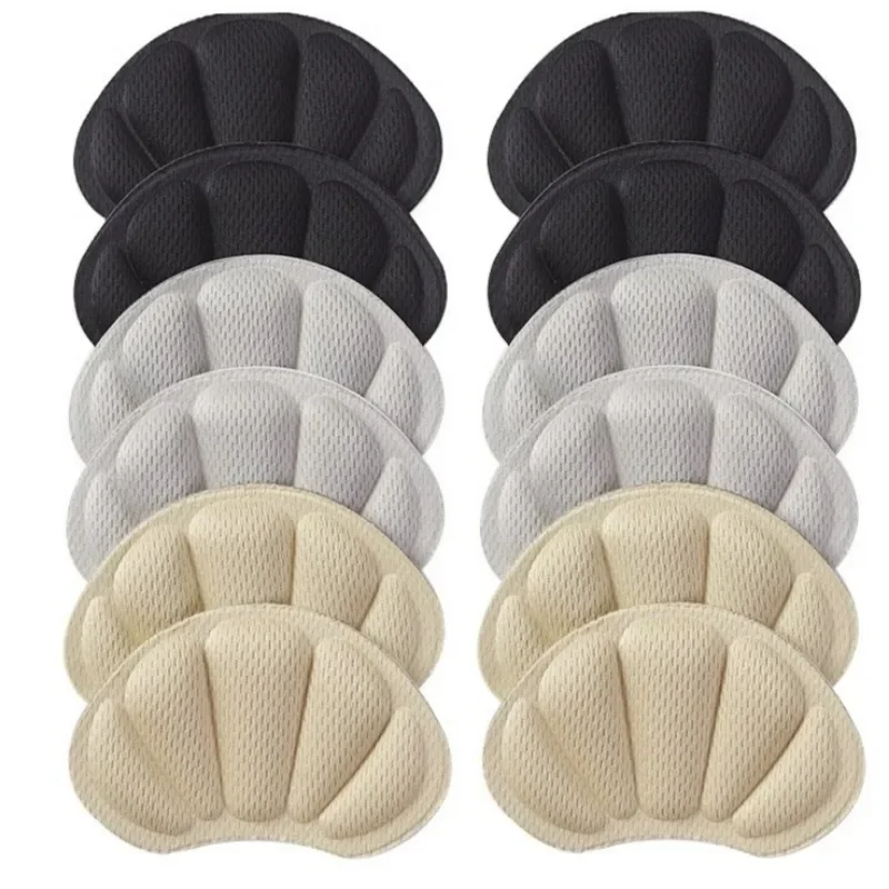 Shoe Insoles Strong Adhesive Sponge Heel Pad Pain Relief Reduce Friction Heel Sticker Cuttable Insert Foot Rear Elastic Patch shoe insoles
