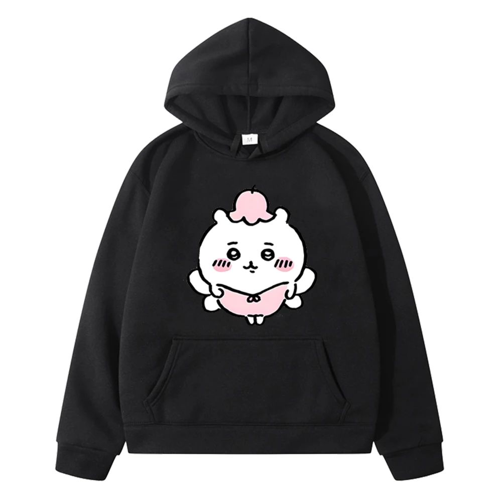 

Chiikawa Hoodie Sweatshirt Anime Print Cartoon Aesthetic Fashion for Boys/girls Hooded Winter y2k sudadera kids clothes girls