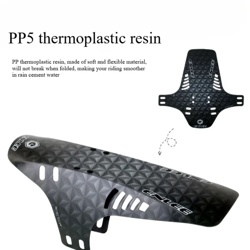 1pc Reflective Mudguard MTB Bicycle Fender Suitable for Front Fork Rear Wheel Fender Reflective Mud Guard Cycling Parts bicycle fender