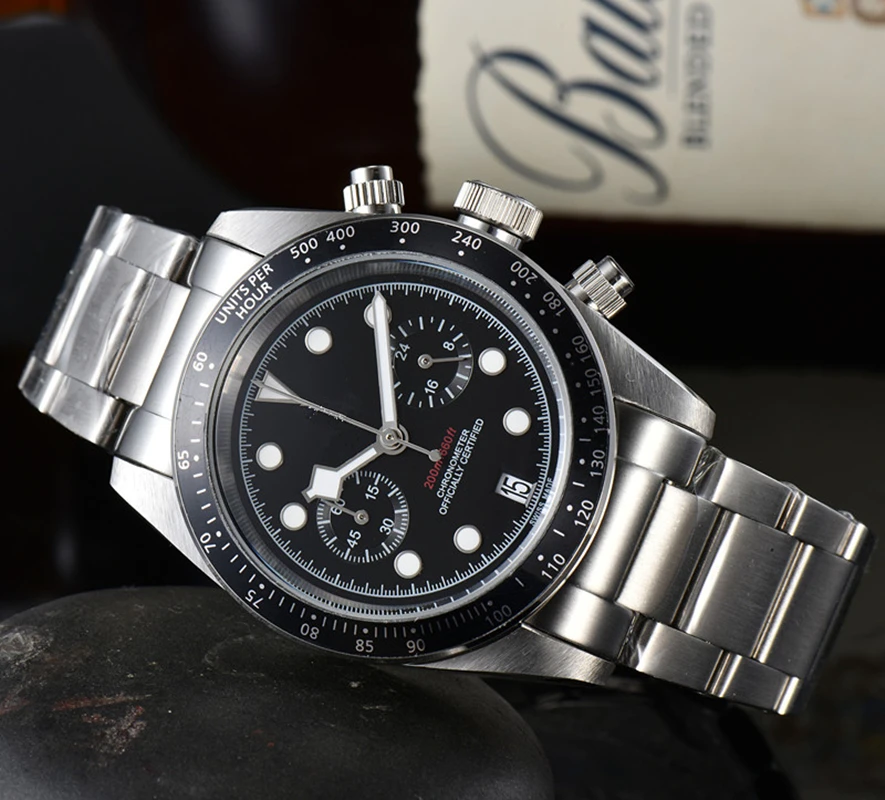 

2023 TUXX New designer movement watches men high quality luxury mens watch multi-function chronograph montre Clocks Free Shippin