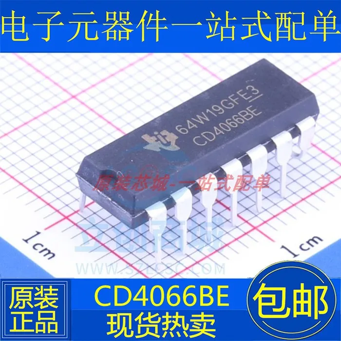 

10PCS/LOT CD4066BE - DIP14