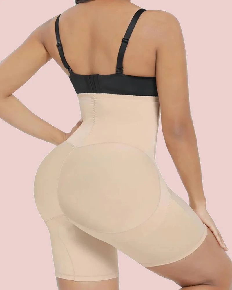 Fajas Colombianas High Waist Butt Lifter Short Slimming Body Shaper Abdominal Control Butt Lifter Seamless Shapewear