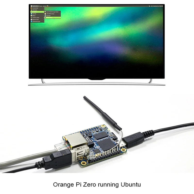 ǰ Orange Pi Zero Allwinner H3 ARM Cortex-A7  ھ 256MB ޸ ǻ ȵ̵    
