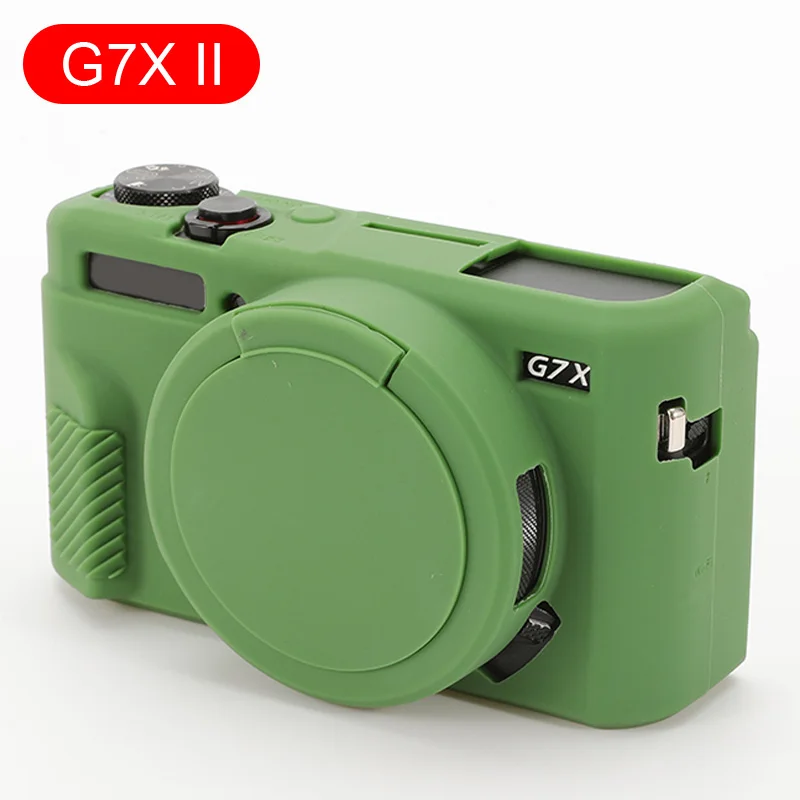 Custodia Morbida In Silicone Per Canon G7X II | Protezione Leggera Antiurto E Antigraffio