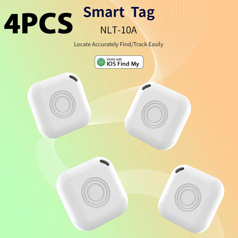 4PCS Smart Tag iPhone GPS Tracker Air tag Work with Apple - AIXIVO product image