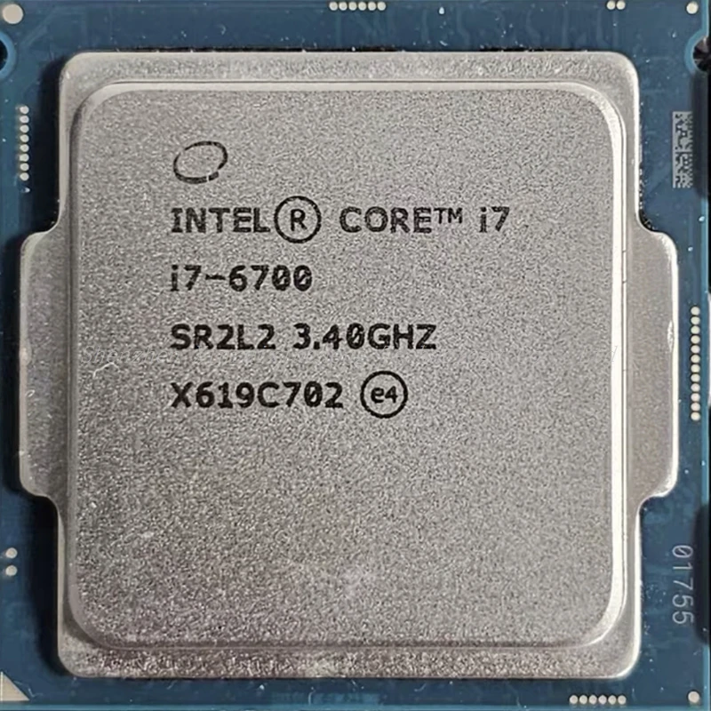 Intel Core i7-6700 i7 6700 3.4 GHz Used Quad-core Eight-threaded 65w CPU  processor LGA 1151