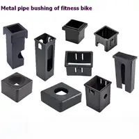 Metal Pipe Bushing Of Fitness Bike PE Hollow Plastic Sleeve Pipe Sliding Sleeve Isolation Sleeve Hollow Bushing  Liner Bushing 1