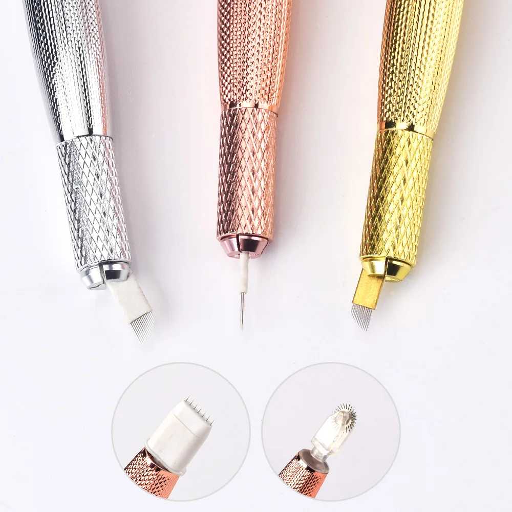 1pcs Microblading 3D Eyebrow Embroidery Tattoo Manual Pen Eyebrow Lip Tattoo Pen with Crystal Diamond Permanent Tattoo Tools S3c418e1b1f9841029623bde1d3974610g