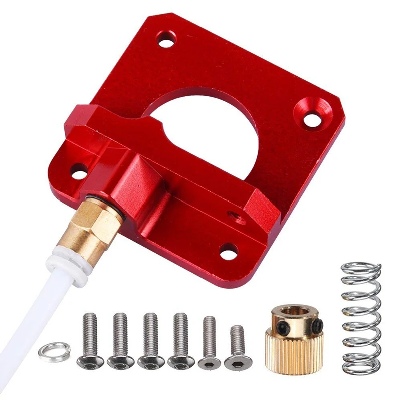 Creality CR-10,CR-10S,CR-10 S4,Reprap Prusa I용, 업그레이드 된 MK8 압출기, 알루미늄 드라이브 피드 교체, 3D 프린터 압출기 키트