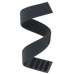 Nylon Loop Strap for Smartwatch - Breathable & Adjustable Watchband Bracelet (Grey and Pin)