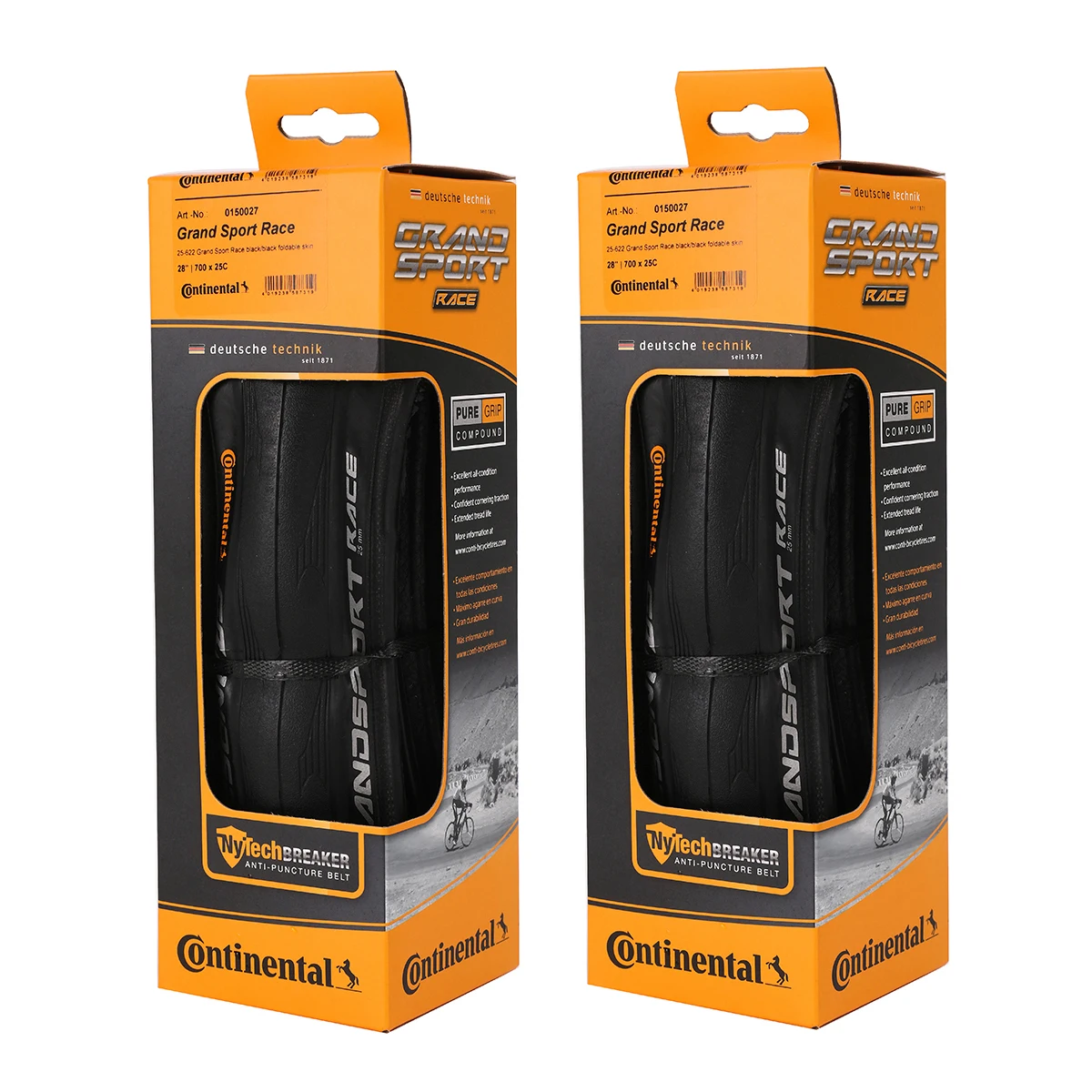 

Шина Continental Road Speed 700x25 700x23, складная, 2 шт.