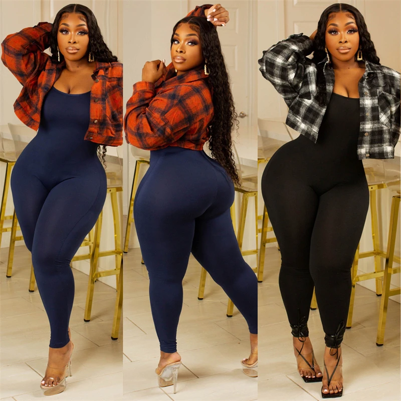 

2023 Spring Women Plaid Woolen Short Jackets Turn Down Collar Long Sleeve Single Breasted Casual Coat Female Streetwear Tops