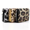 Women's Wallet Short Leopard Pattern PU Leather Retro European and American Handbag Multi Card Bag Coin Pocket Photo Holder 2