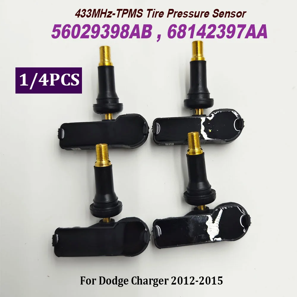 Новинка 1/4 шт. 56029398AB датчик давления в шинах 433 МГц TPMS для rJeep Grand Cherokee; 2015-2011 68142397AA 68241067AB Новинка 1/4 шт. 56029398AB датчик давления в шинах 433 МГц TPMS для rJeep Grand Cherokee; 2015-2011 68142397AA 68241067AB
