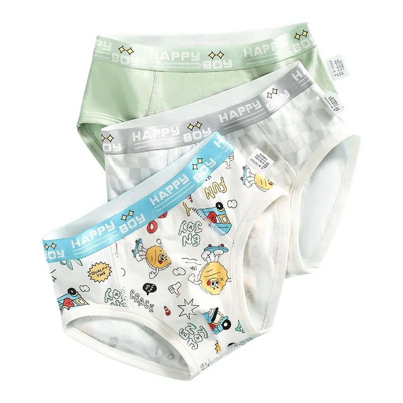 6 pezzi slip antibatterici morbidi in cotone per bambini per ragazzo mutandine traspiranti sottili mutandine con stampa di cartoni animati carini 3 + y biancheria intima per bambini piccoli - immagine 6
