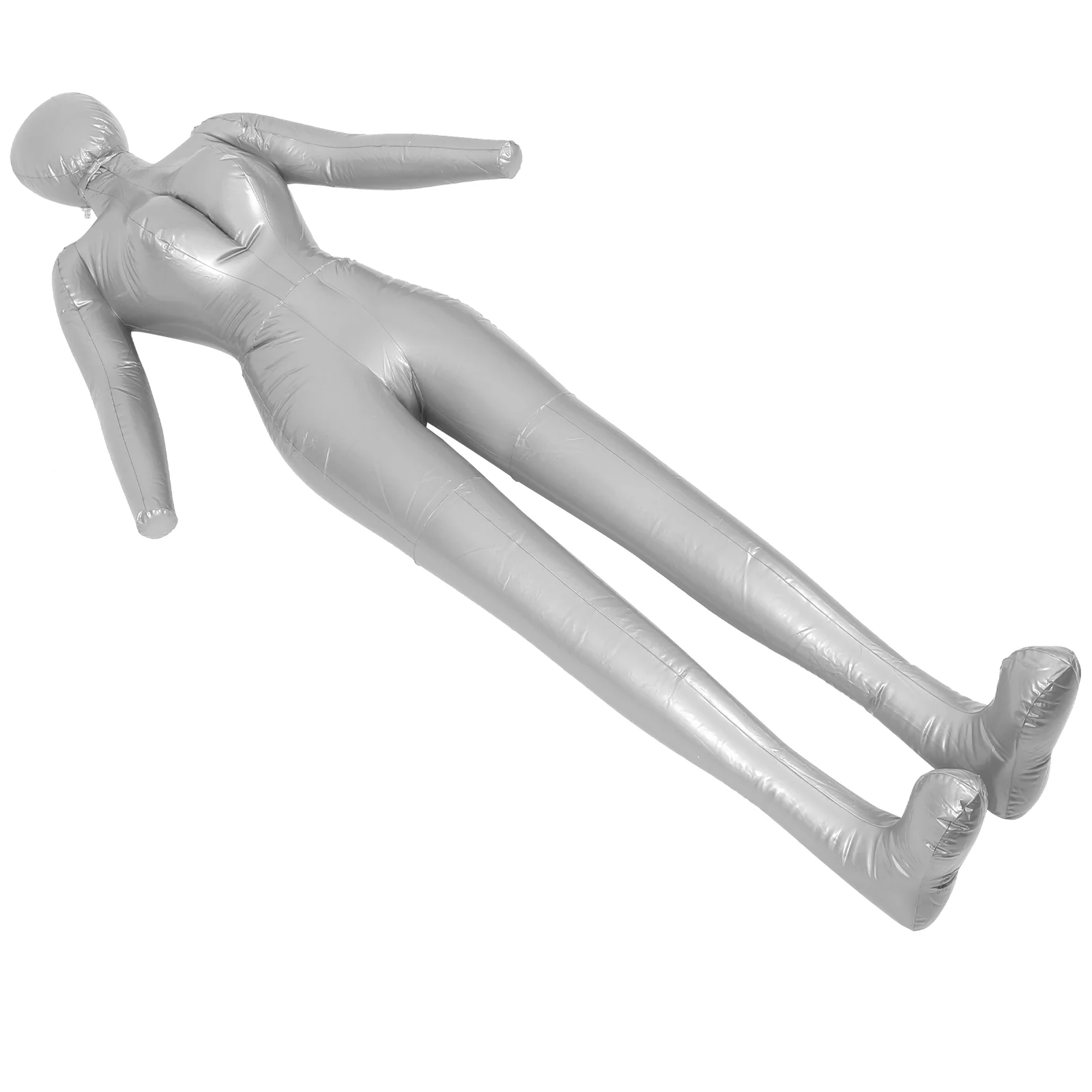 

165cm Female Full Body Inflatable Mannequin Model Dummy Torso Tailor Clothes Model Display Portable Tops Necklace Retail Display