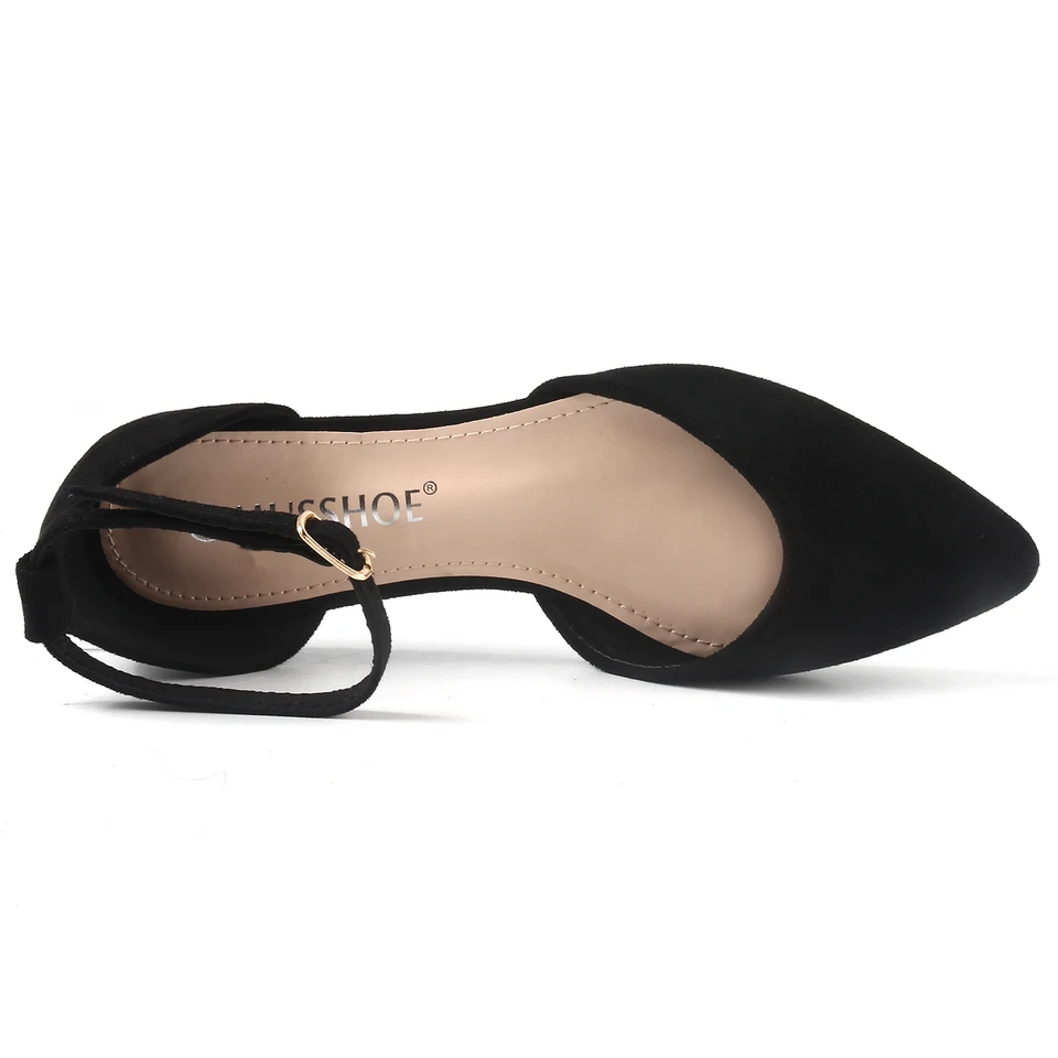 MUSSHOE Flats Shoes Women Slngback Ponted Toe Comfort Womens Flats...