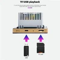 Low Price 86 Touch Screen Home Theater Systems Background Music Controller IPS USB,SD Card Bluetooth Wall Amplifier 3