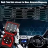 Car OBD2 Scanner Diagnostic Tool Voltage Tester Professional Auto Check Engine Code Reader OBD II Automotive Scanner V519 6