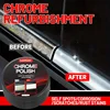 A Restoration Paste for Chrome Parts of Vehicles, Designed for Renewing Oxidized Chrome Trim And Emblems, Comes with a Sponge 2