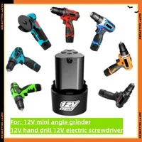 Batterie Lithium-Ion Rechargeable 12V-4000mAh plus chargeur pour tournevis électriques, perceuses, Mini meuleuse d'angle 18650 Batteries 6