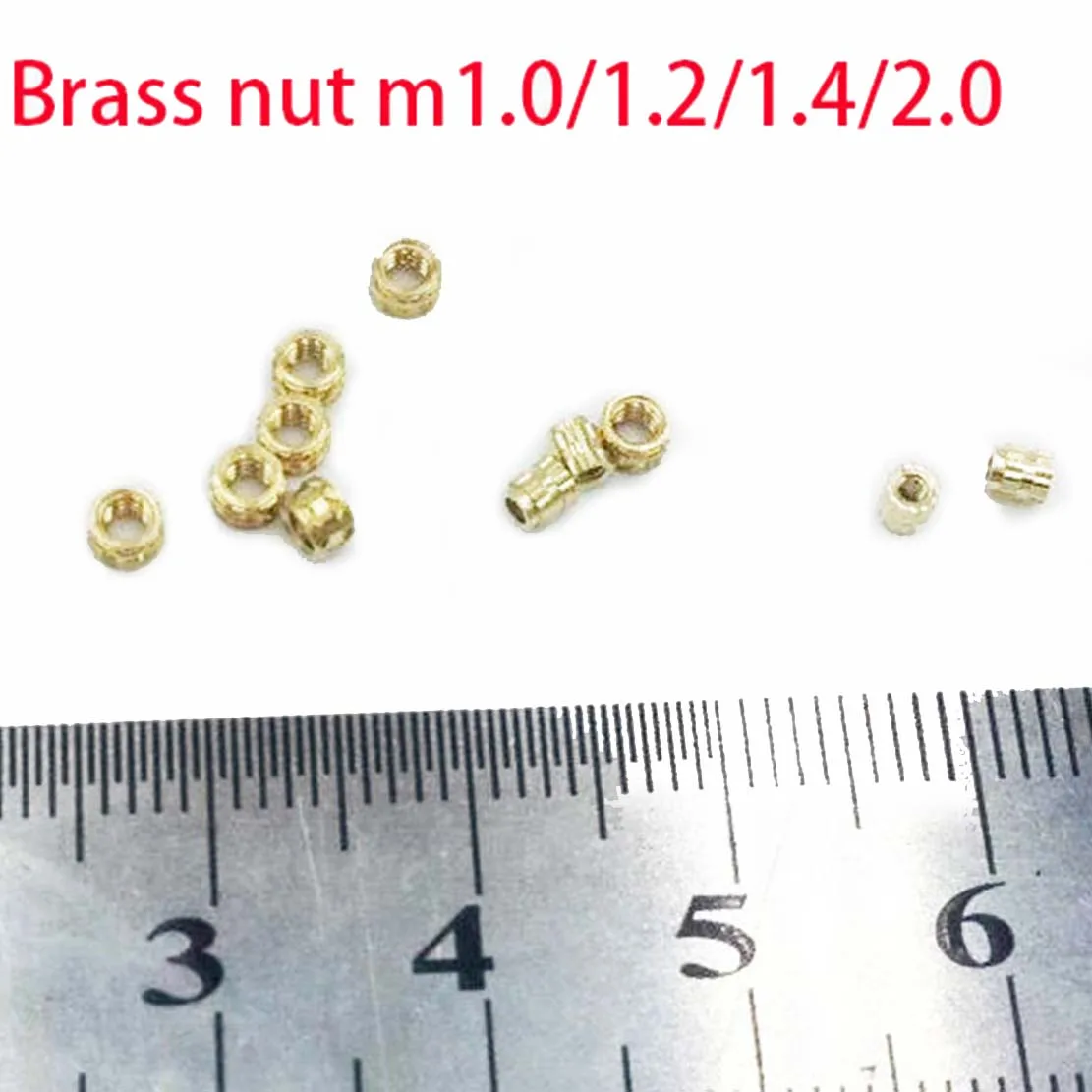 m1 m1.2 m1.4 M1.6 Brass nut phone micro nut fastener,Circular Knurl nut