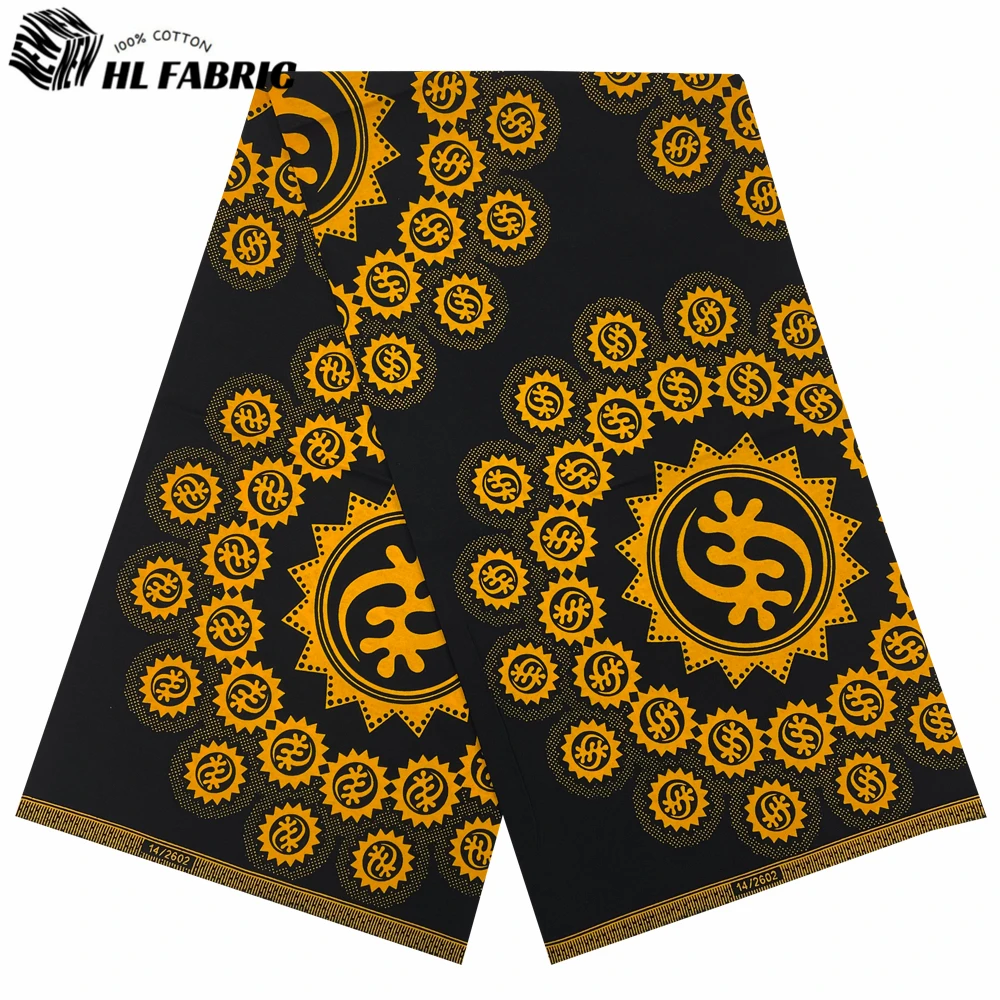 

Veritable Wax African Wax Fabric Nigerian Ankara Block Prints Batik Hollandaise Fabric Dutch Pagne 100% Cotton For Sewing VL-251