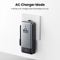 MOVESPEED MSP17 Power Bank 10000 мАч 22,5 Вт Портативное быстрое зарядное устройство и аккумулятор в одном Powerbank со складной вилкой европейского стандарта для смартфона — изображение 4