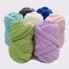 1pc Giant Soft Chunky Yarn - Velvet Jumbo Thread for Handmade DIY Throw Blankets Cushions, Pillows, Arm Knitting, Very Soft 500g 1