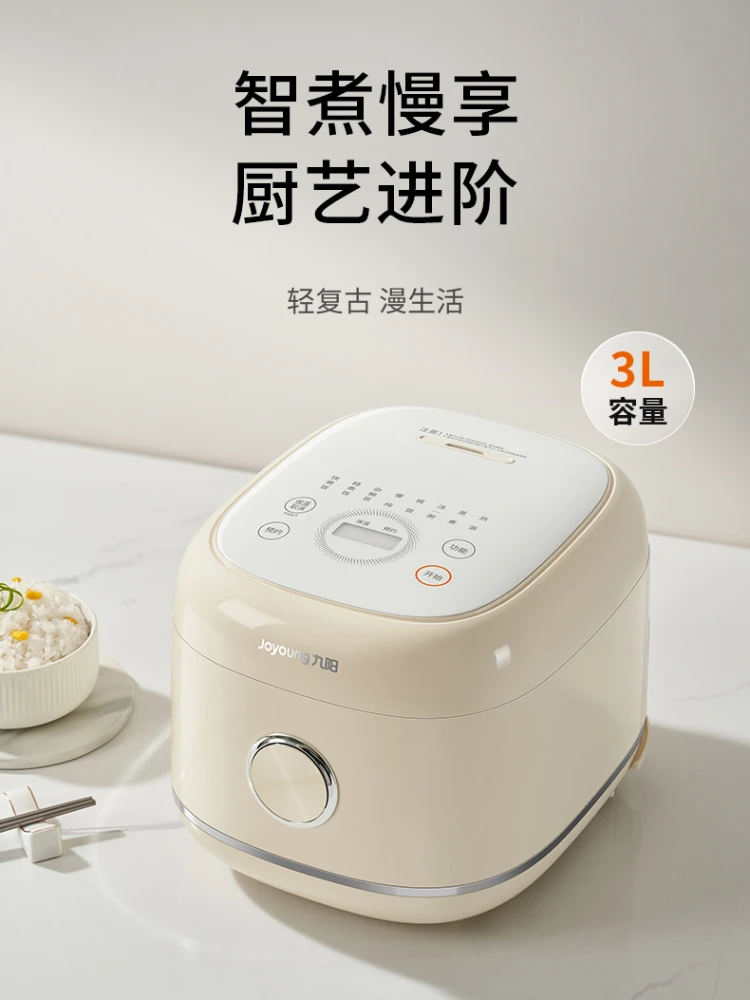 Joyoung Healthy Rice Cooker 30N1 No Coating Food Grade 304 Stainless Steel  Inner Pot Electric Rice Cooker 3L For Home Kitchen - AliExpress