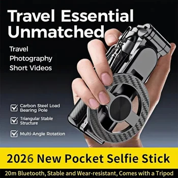 4-in-1 Multifunctional Magnetic mini Selfie Stick 1