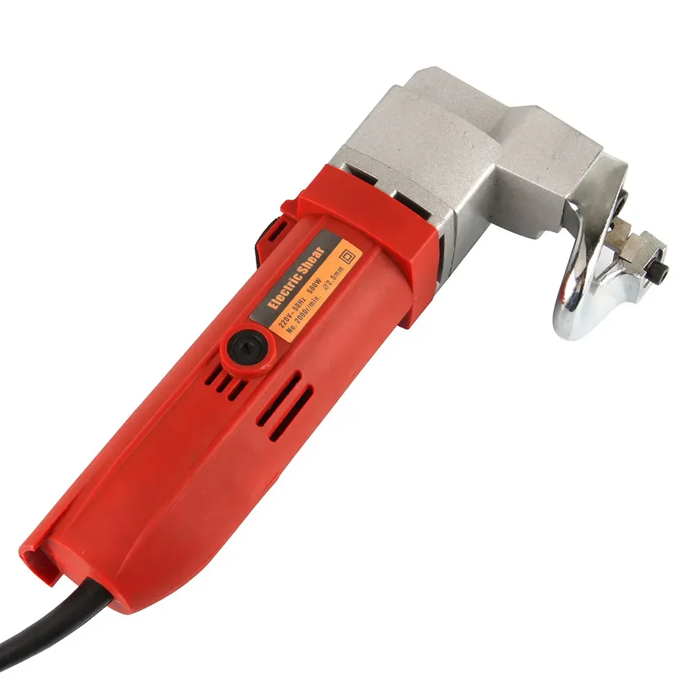 580W Electric Sheet Metal Shear Snip Scissor Cutter 2.5mm Cutting Capacity Secateurs for Cutting Metal Board 3