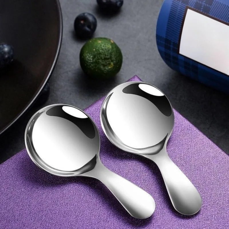 2PCS 1 Set Portable Spoon Fork Tableware Outdoor Camping Stainless Steel Cutlery Set for Hiking camping gear spork