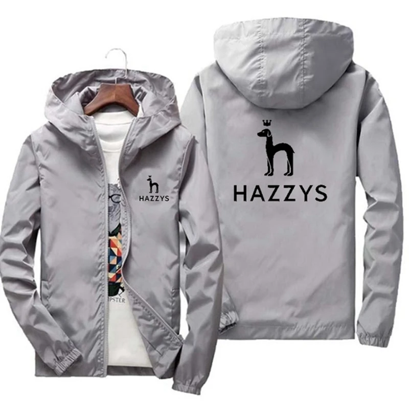 2022 Hot Sale Men's New Fashion HAZZYS Brand Casual Thin Windbreaker