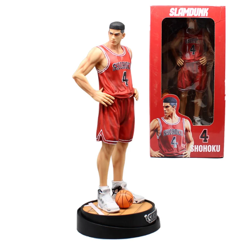 

SLAM DUNK Anime Akagi Takenori Action Figure Shohoku Basketball Team Figurine 33cm PVC Model Statue Collection Ornament Toy Gift