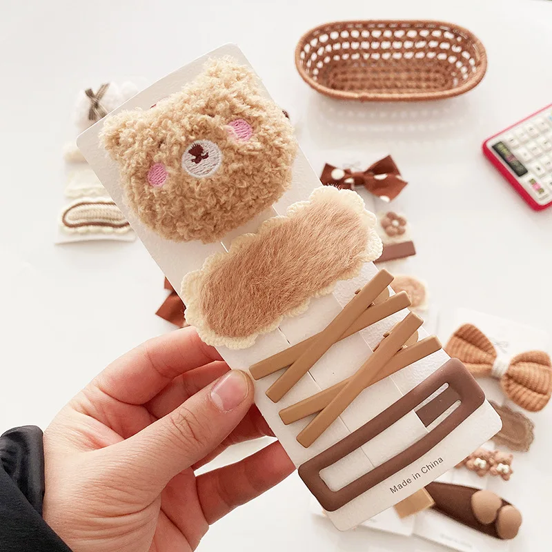 Coffee Warm Color Cute Cartoon Princess Hairpins Children Girls Kid Hair Clips Barrettes Accessories Hairclip Headwear Headdress Coffee Warm Color Cute Cartoon Princess Hairpins Children Girls Kid Hair Clips Barrettes Accessories Hairclip Headwear Headdress