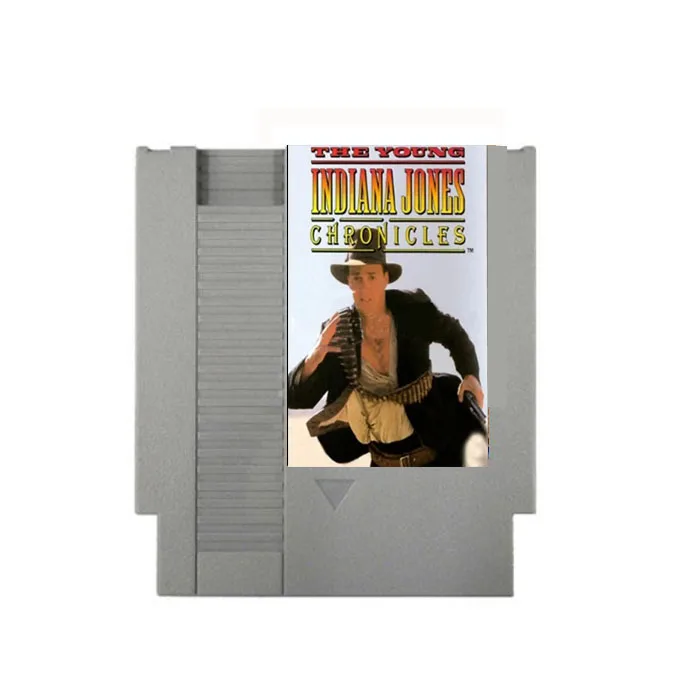 Cartuccia Di Gioco Young Indiana Jones Chronicles-72Pins Adatta Per Console Per Videogiochi Nes A 8 Bit