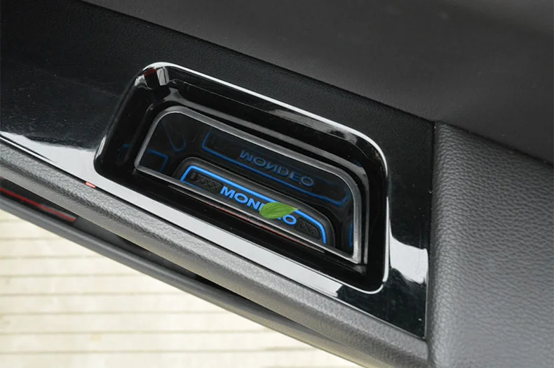 Accessori Per Ford Fusion Mondeo 2014 2015 2016 Car Front Inside Car Door Storage Pallet Bracciolo Contenitore Box Cover Kit Trim