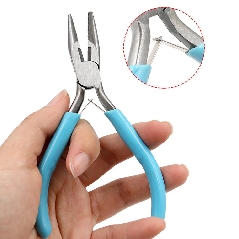 1 Pc Small Plier Jewelry Pliers Tong Head Jewelry Repairing Kit Cutting  Bending Copper Wire Pliers Round Nose Needle Nose Pliler - AliExpress