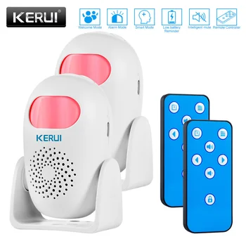 KERUI M120 PIR Motion Detector Doorbell Security Alarm Detector Anti-theft  Motion Sensor Smart Welcome Doorbell Human Detector 1