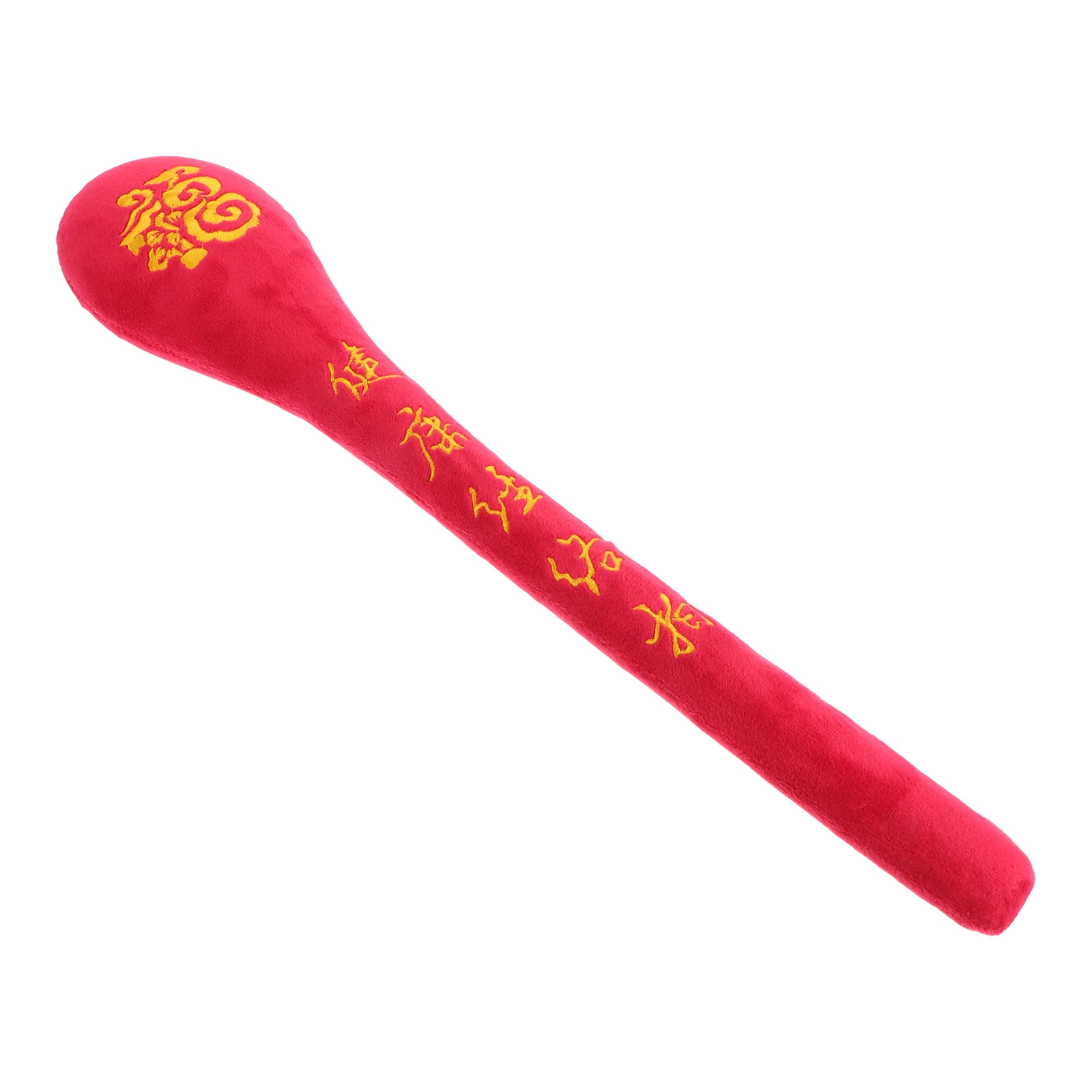 

Shot Relieving Fatigue Pat Massage Hammer Body Beating Stick Massaging Tool Flannel Fitness Massager