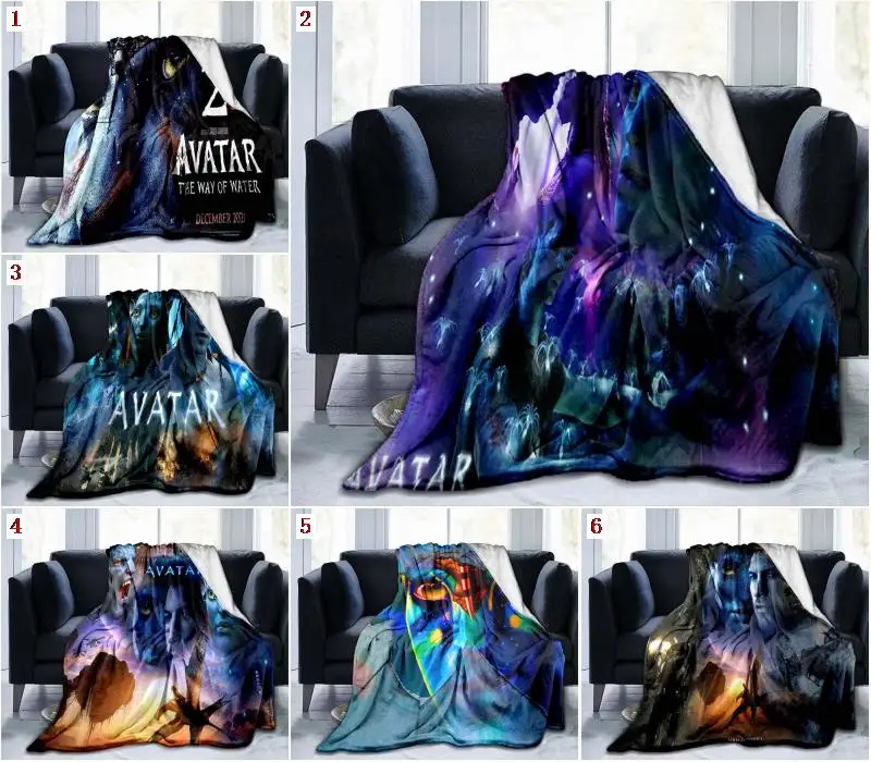 3D Аватар научная фантастика Пандора планеты экшн одеяло Фланелевое покрывало s