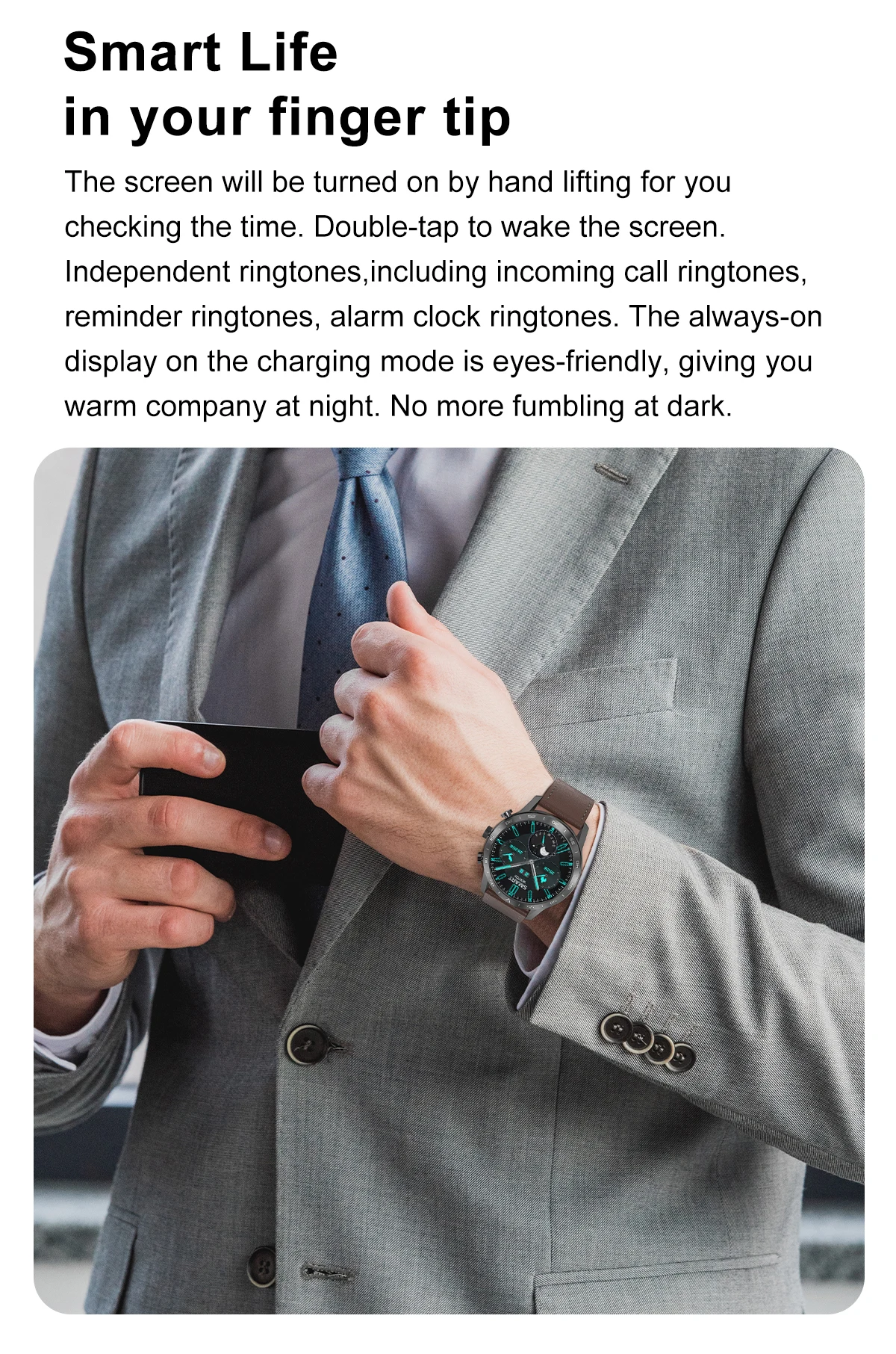 DT No.1 DT70+Plus Calling Smart Watch description image 6